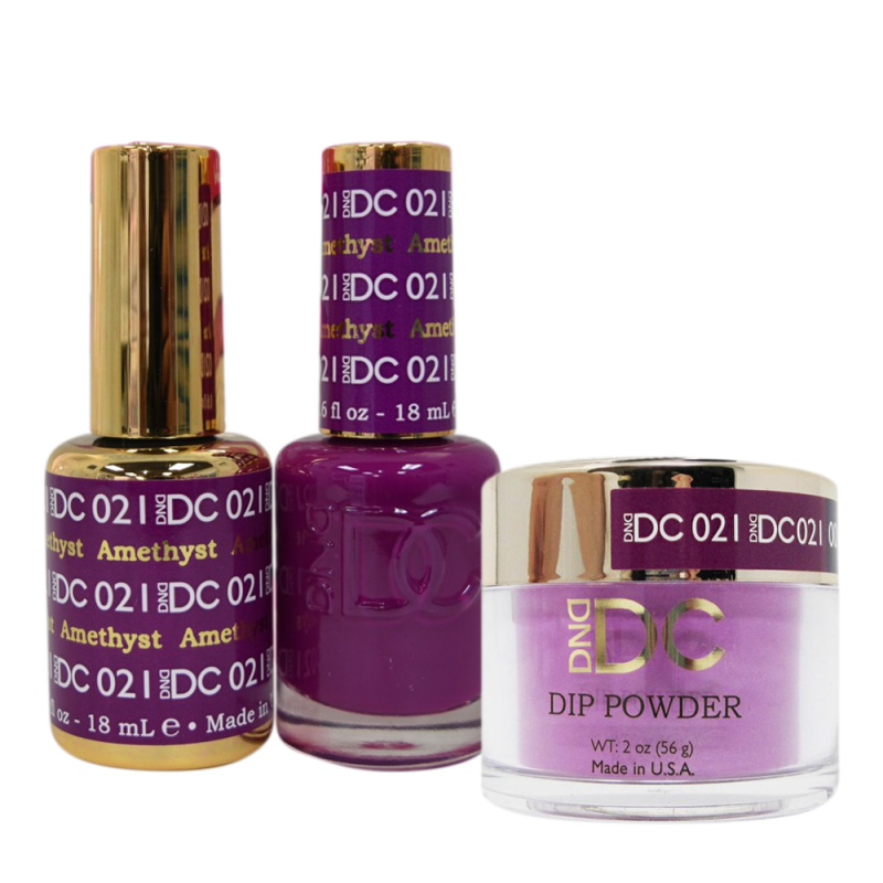 DC 3in1 Dipping Powder + Gel Polish + Nail Lacquer, DC021